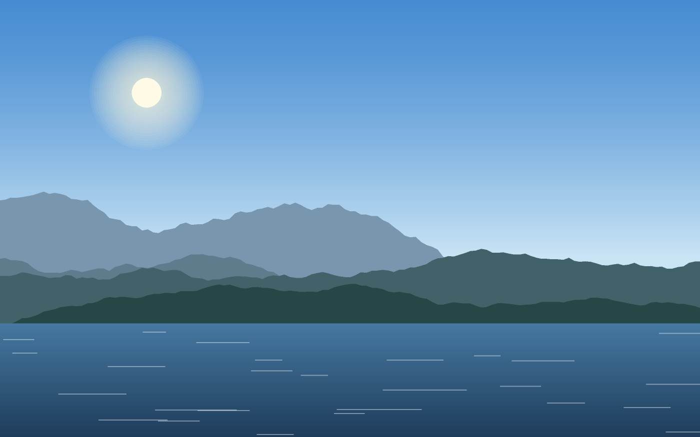 Ilustrace krajiny