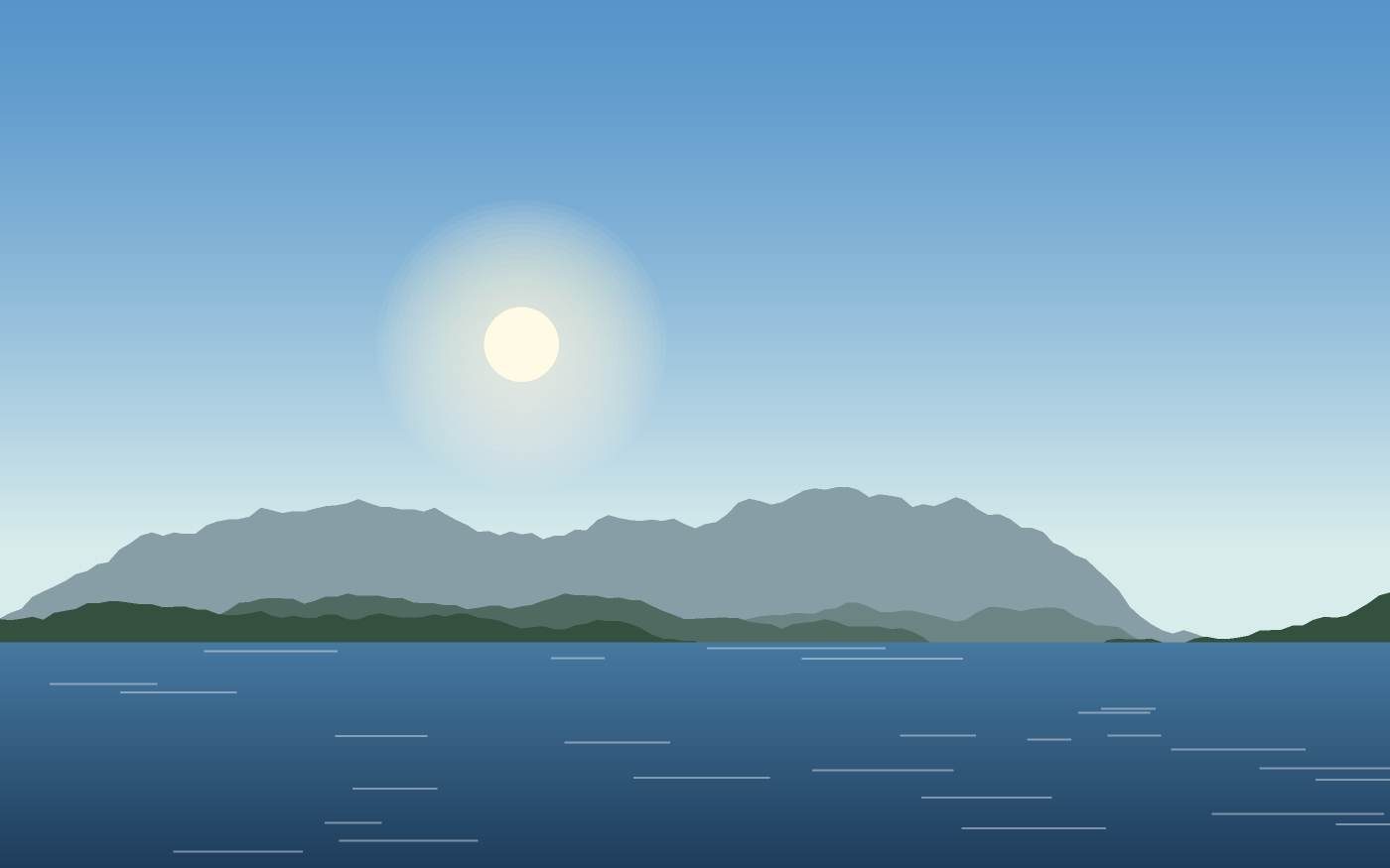 Ilustrace krajiny
