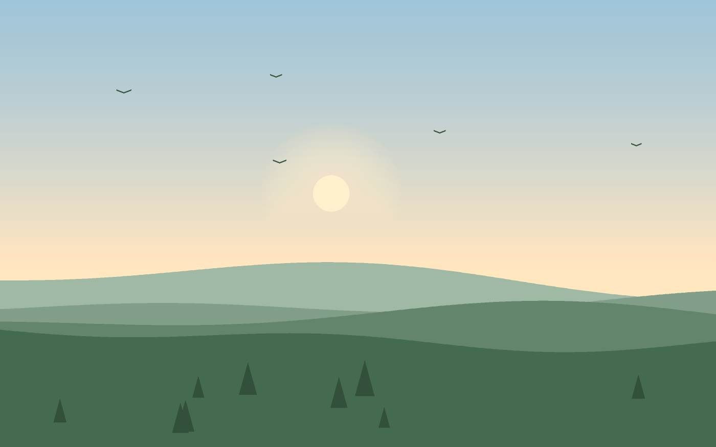 Landschaftsillustration
