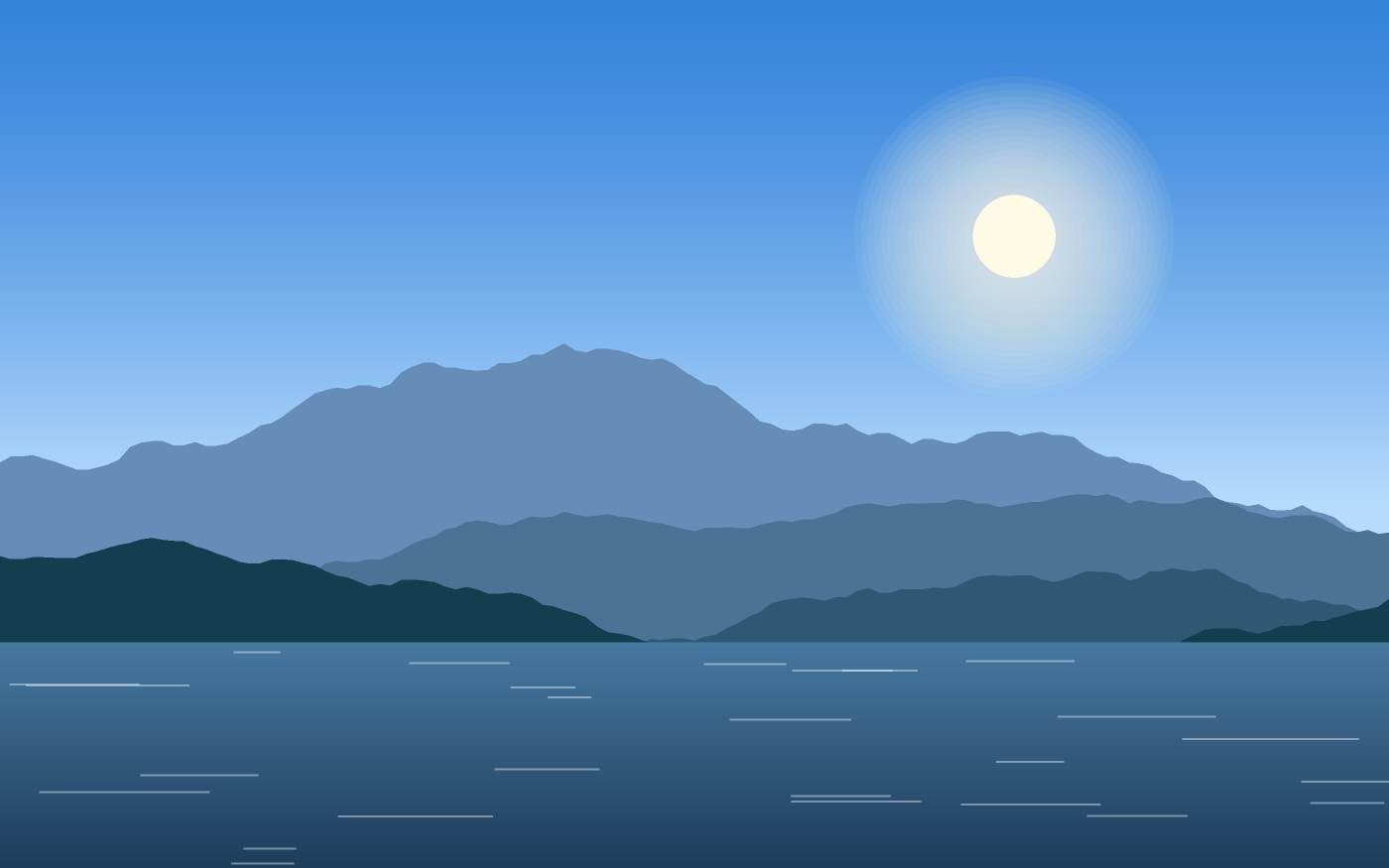 Landskabsillustration