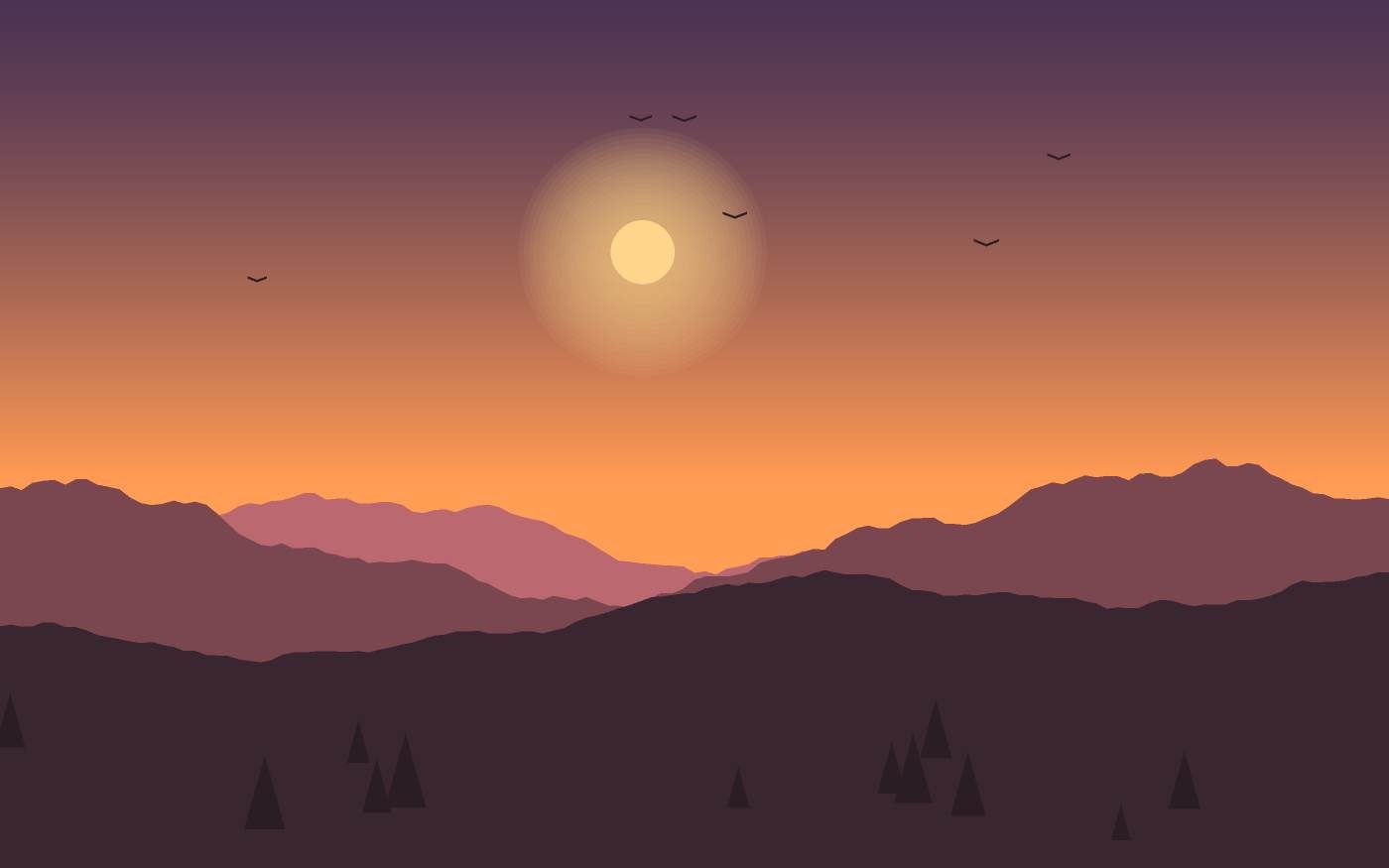Landskabsillustration