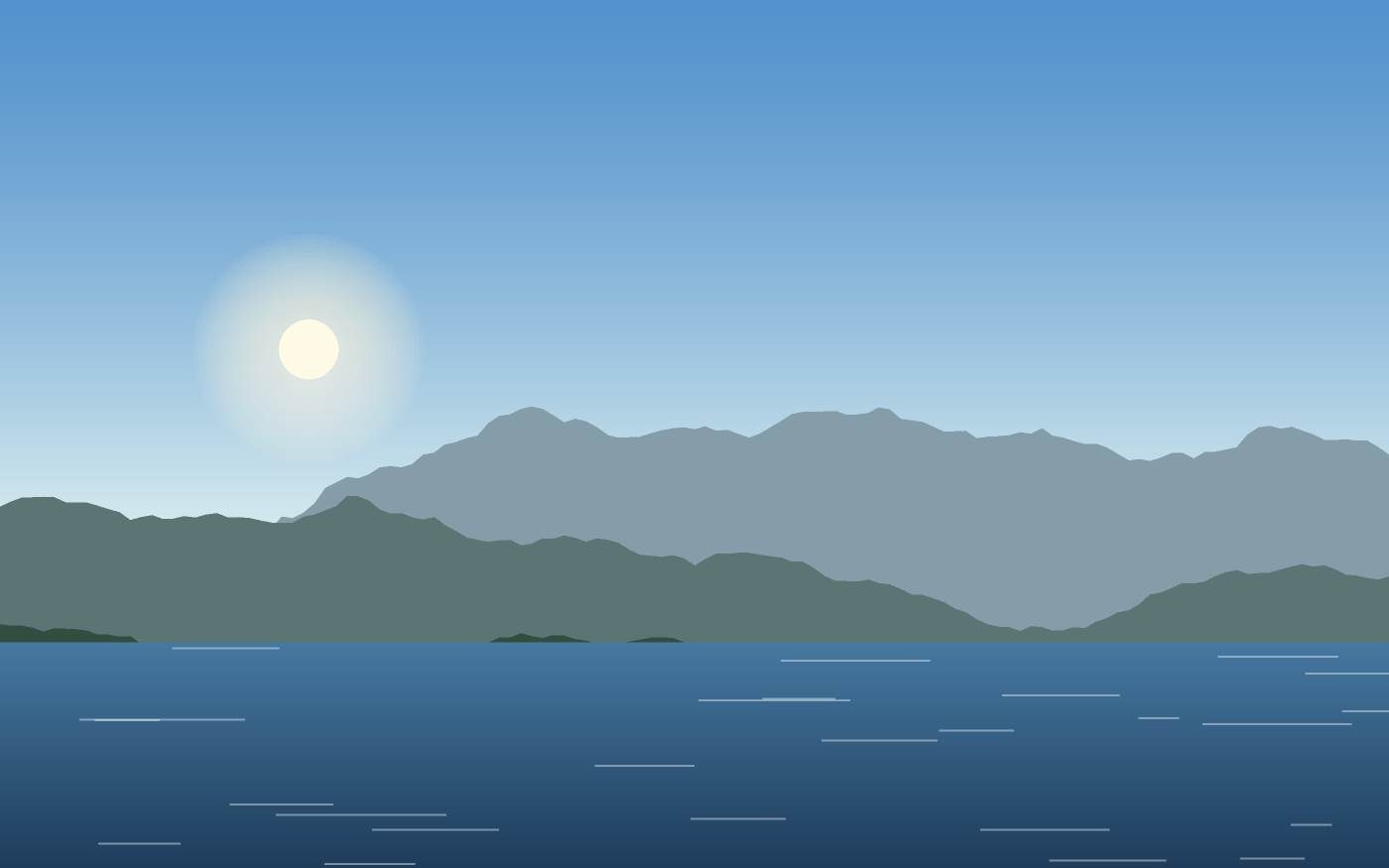 Ilustración de un paisaje