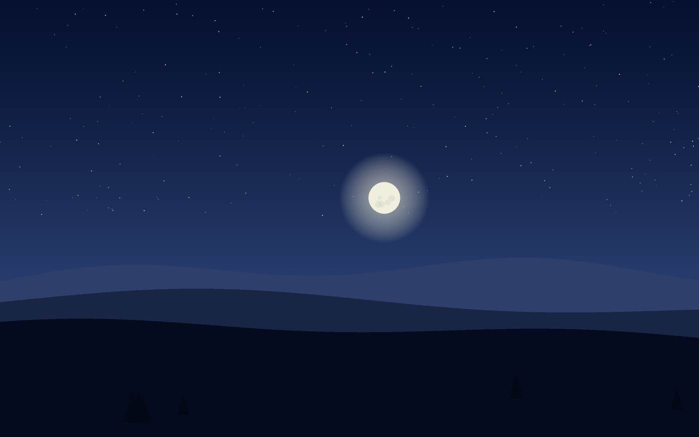 Illustrazione di un paesaggio