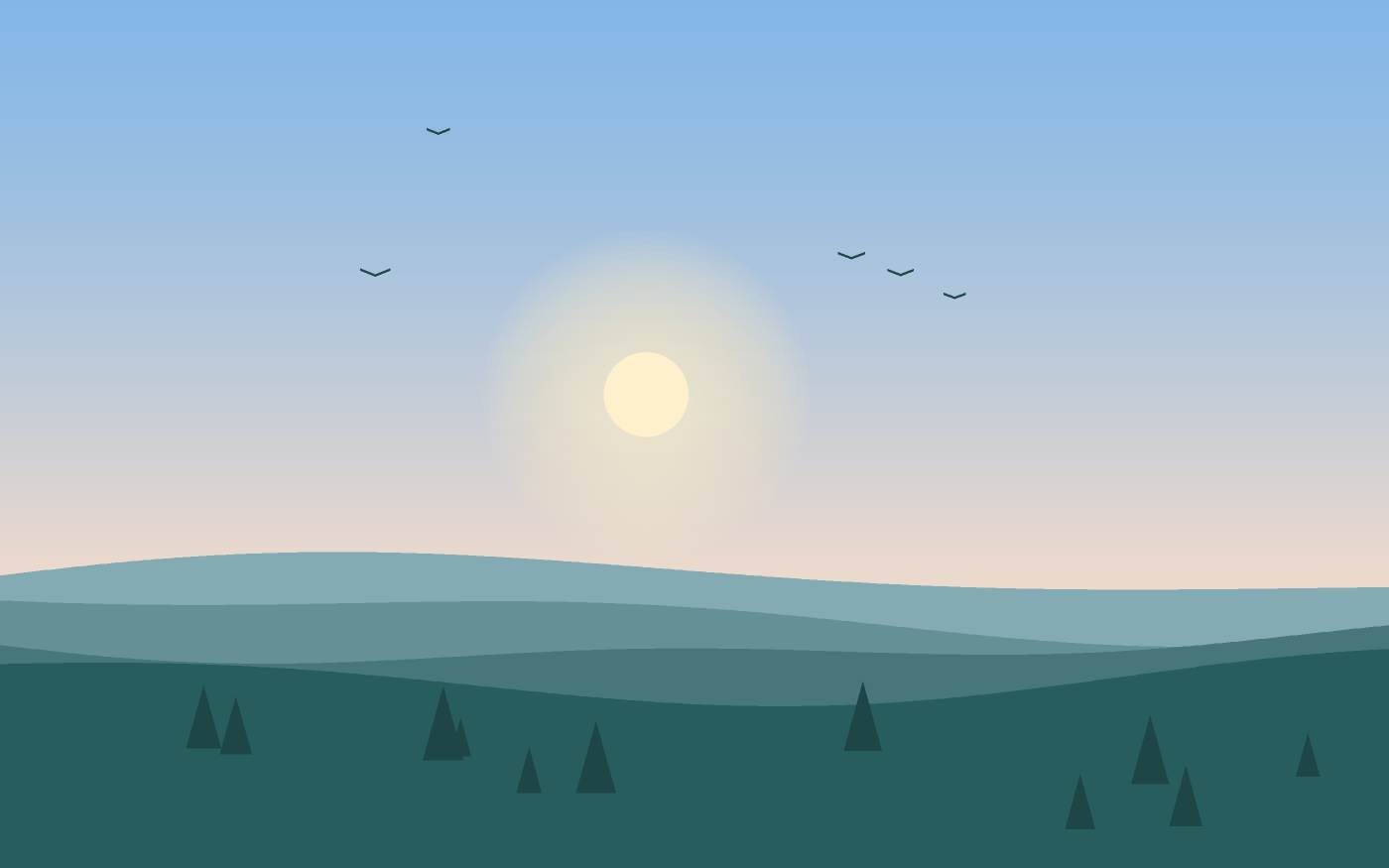 Landscape illustration